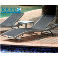 Silla de playa que acampa al aire libre plegable de aluminio de alta calidad de la manera al por mayor de la moda para la piscina